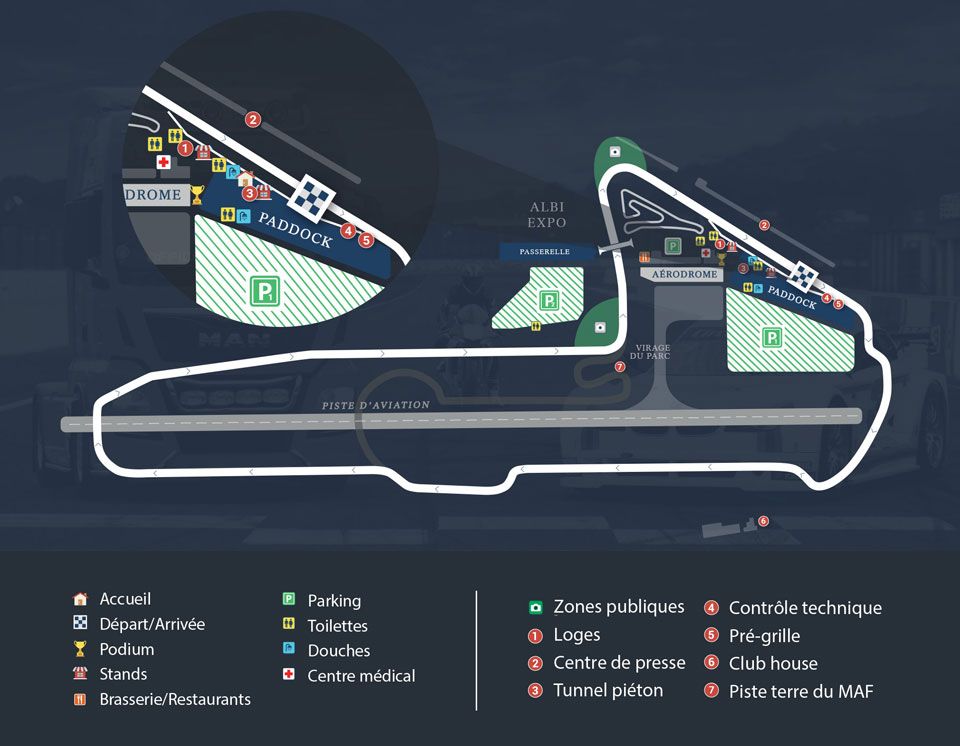 plan du circuit